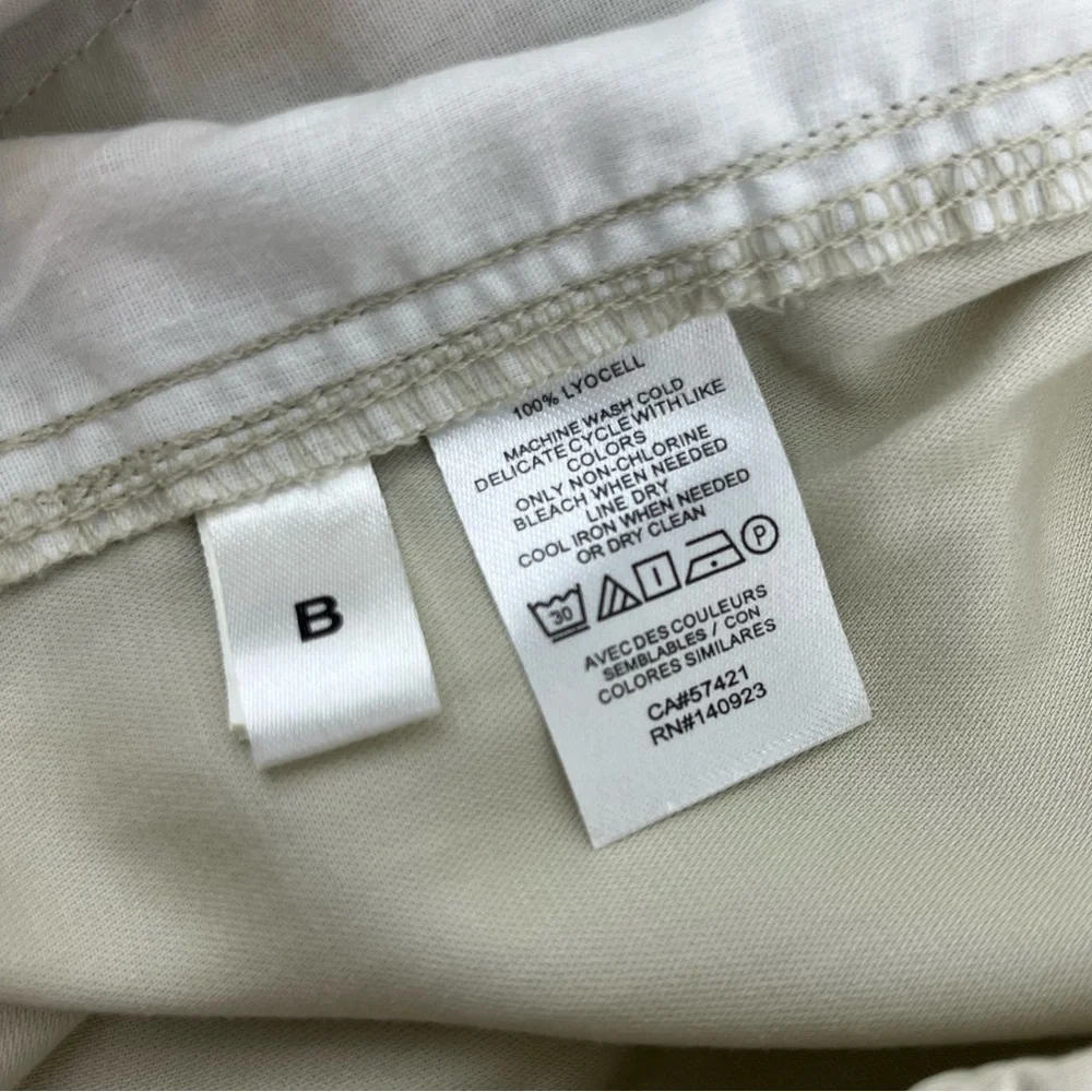 NWT LOFT Elastic Waist Khaki Casual Shorts Large - Picture 6 of 6